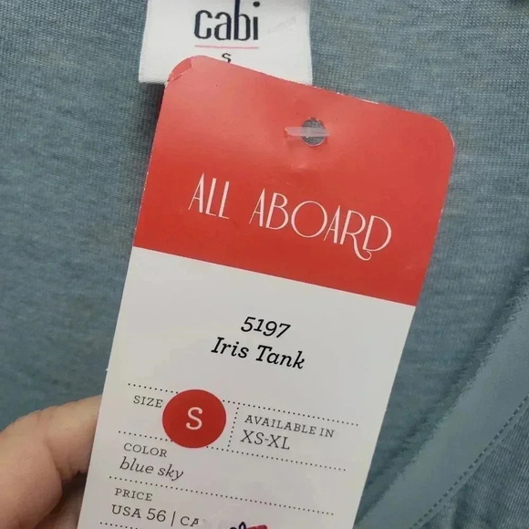 CAbi Style #5197 Iris Tank - Picture 6 of 7